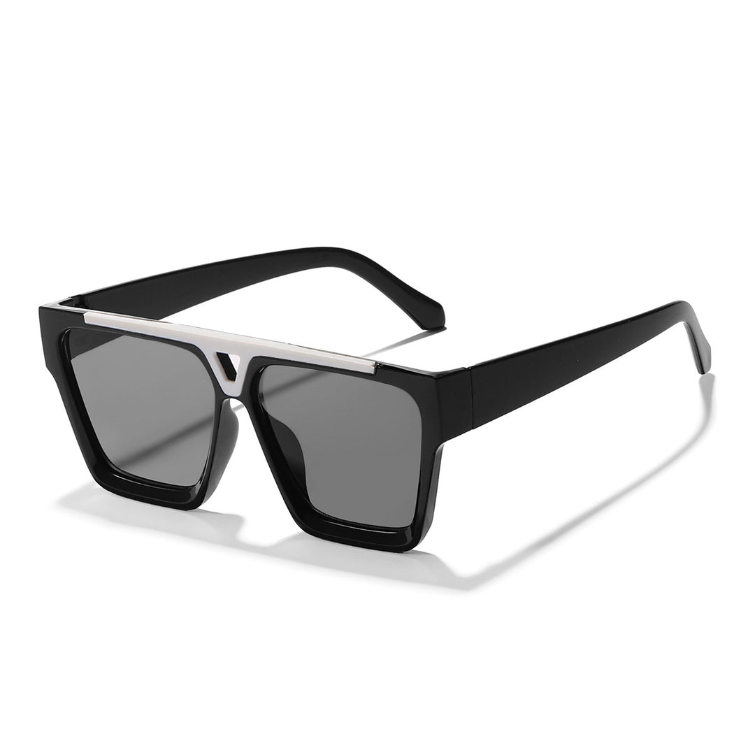 Damen trendige Sonnenbrille mit minimalistischem Rahmen Karnz