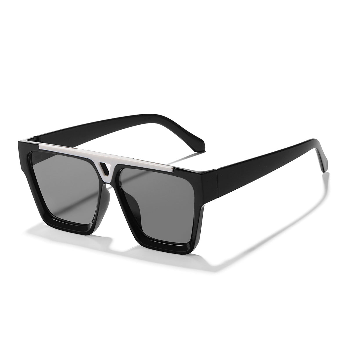 Damen trendige Sonnenbrille mit minimalistischem Rahmen Karnz