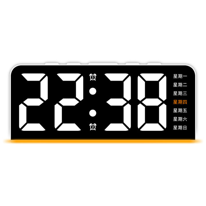 Digitaler LED-Wecker mit Farbwechsel Karnz