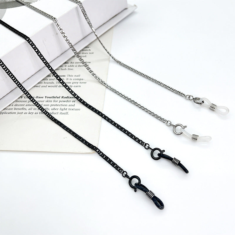 Metallic Brillen Kette Karnz