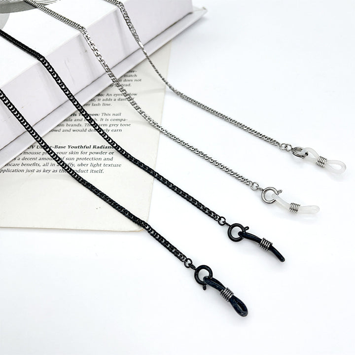Metallic Brillen Kette Karnz