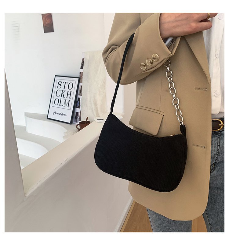Modische Cord Handtasche Karnz