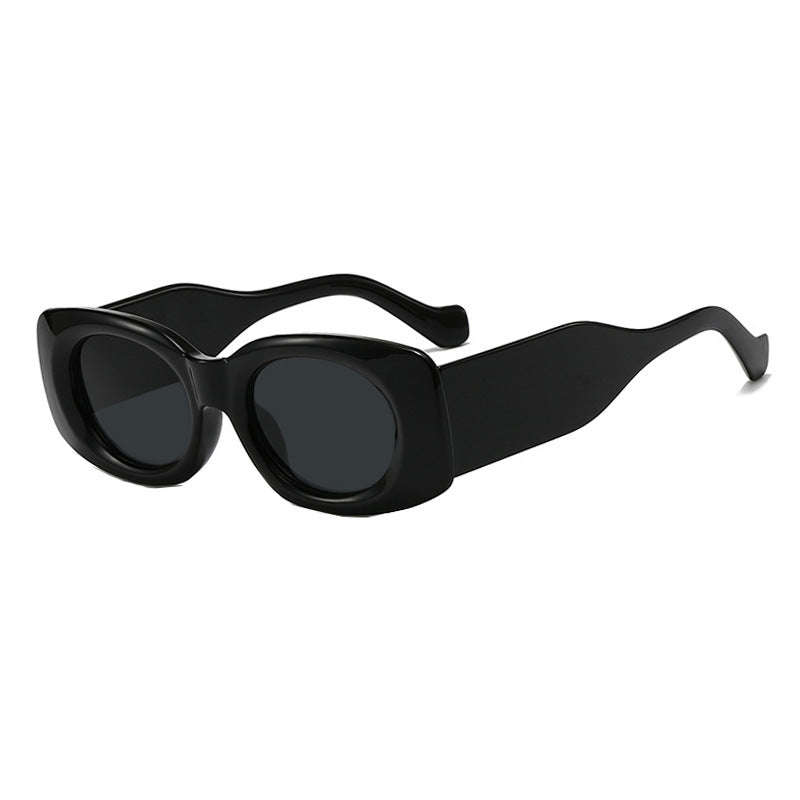 Damen futuristische Sonnenbrille im eleganten Quadratdesign Karnz