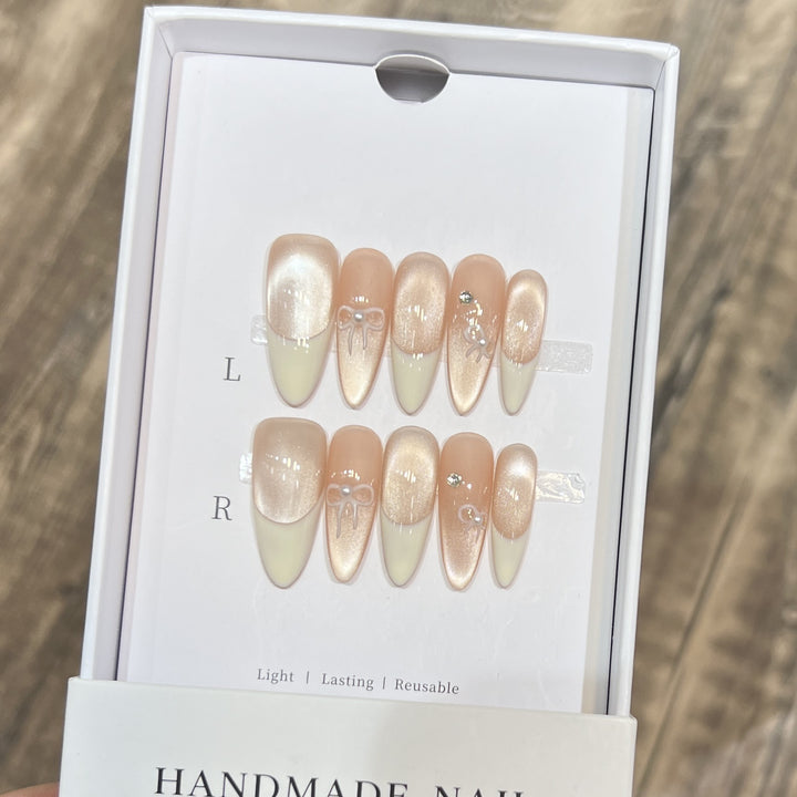 Wiederverwendbare handgemachte Acrylnagelspitzen Karnz