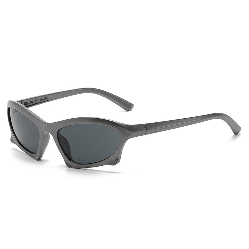 Damen modische Sonnenbrille mit innovativem, ergonomischem Rahmen Karnz