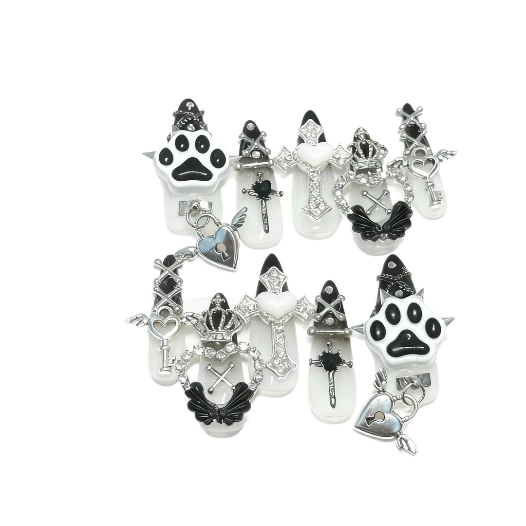 Gothic Charm Nagelkunst Set
