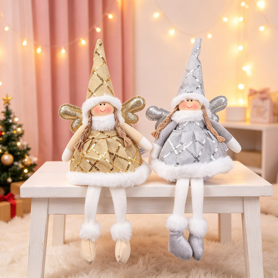 Dekorative Weihnachtsengel Figur
