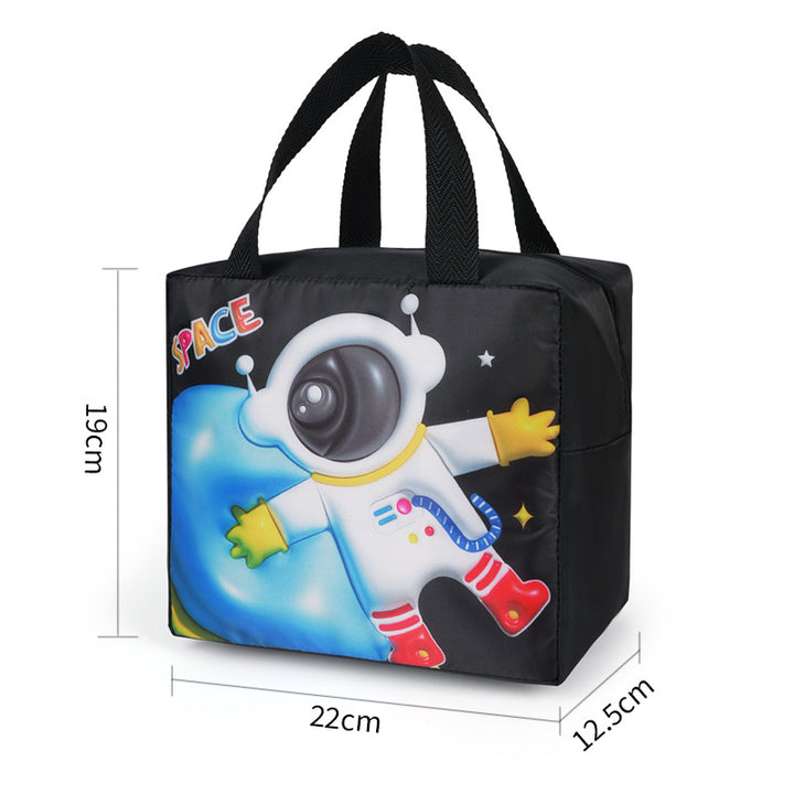Spaßige und verspielte Katzen-Themen Lunch Tasche