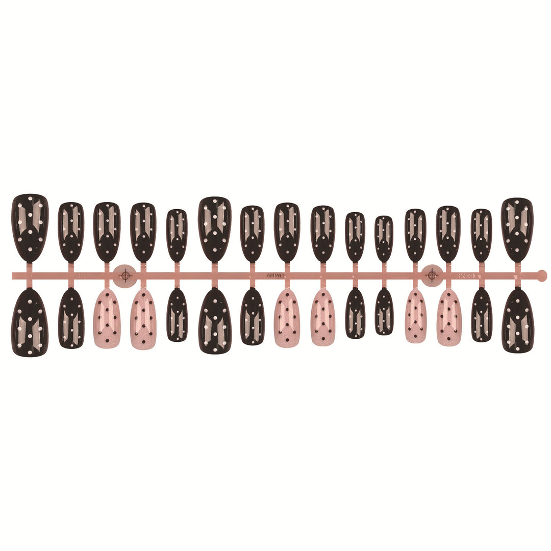 Künstlerische geometrische Nagelspitzen