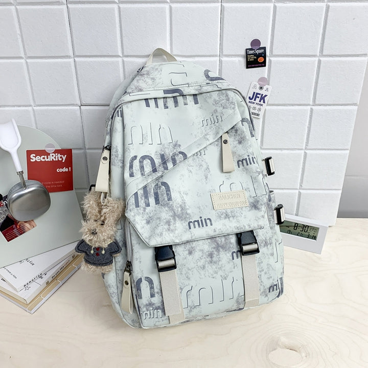 Vielseitiger strukturierter Druck-Rucksack