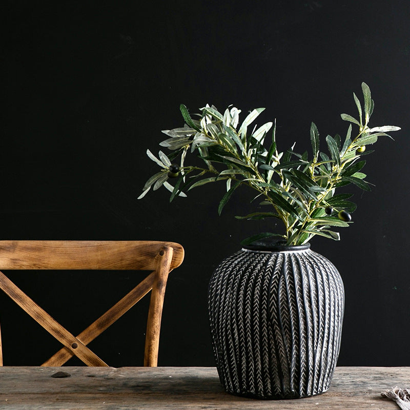 Stilvolle Keramikvase Karnz