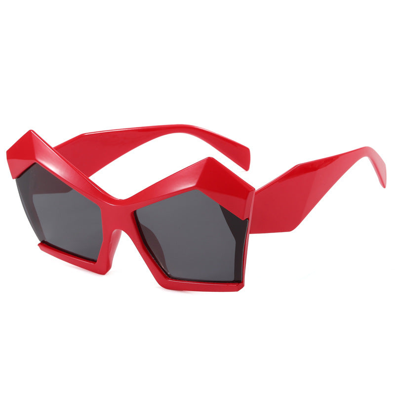 Damen geometrische Designerbrille Karnz