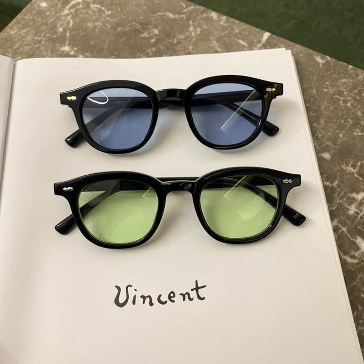Damen verspiegelte runde Sonnenbrille Karnz