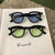Damen verspiegelte runde Sonnenbrille Karnz