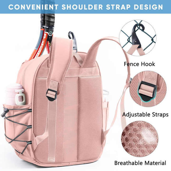 Erweiterter Multi-Fach Tennis-Rucksack Brehn