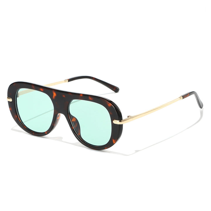 Futuristische Übergroße Shield Sonnenbrille Karnz