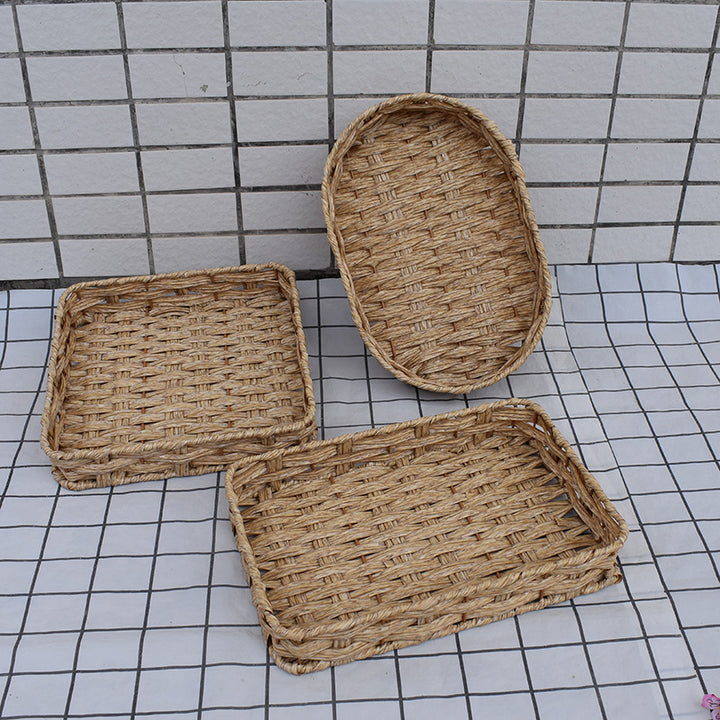 Naturale Woven Serving Basket Set Karnz
