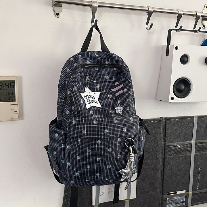 Polka-Dots-Musterer Casual Rucksack Karnz