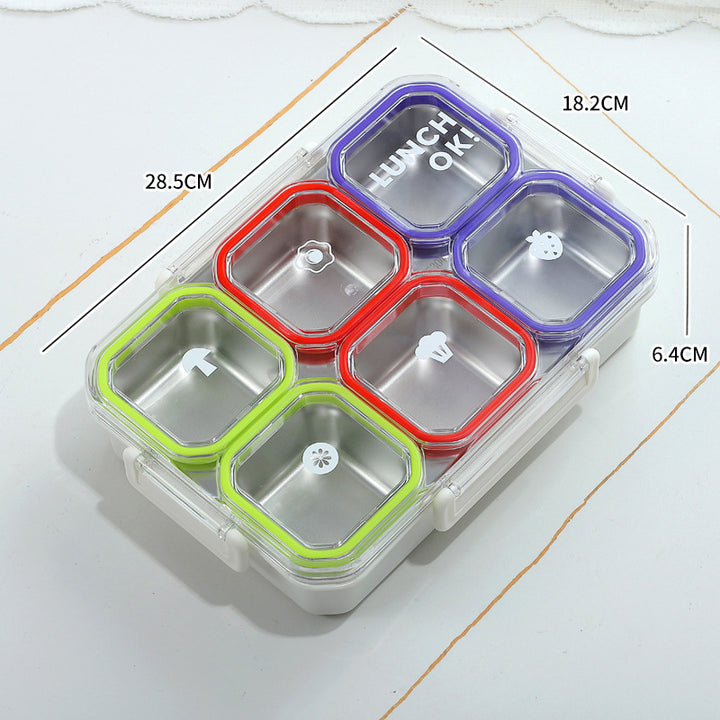 Multi-Compartment Lebensmittelorganisator