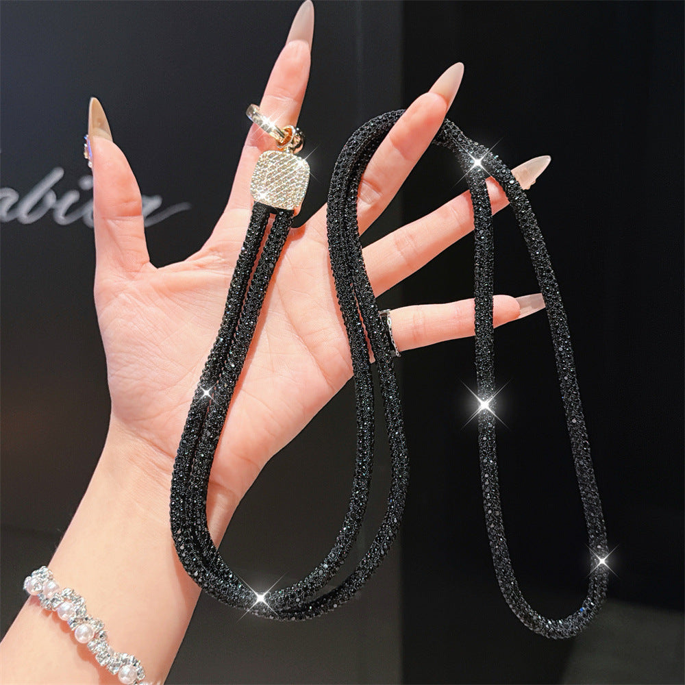 Rhinestone-besetzte Brillenband Karnz