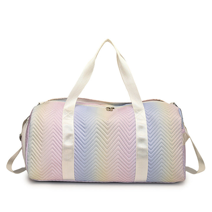 Chevron gesteppte Reisetasche Karnz