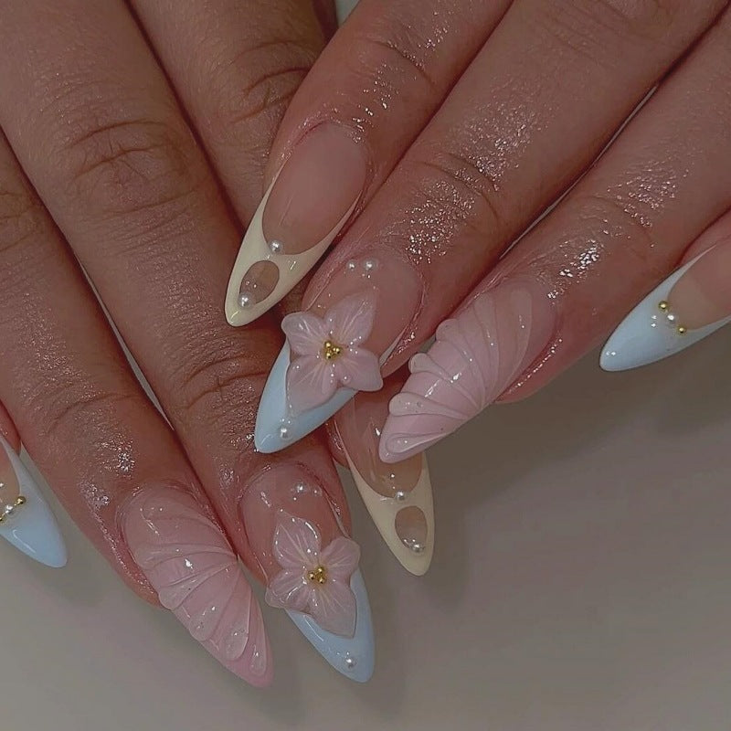 Tierisch inspiriertes Press-On-Nagelkunst-Set Karnz