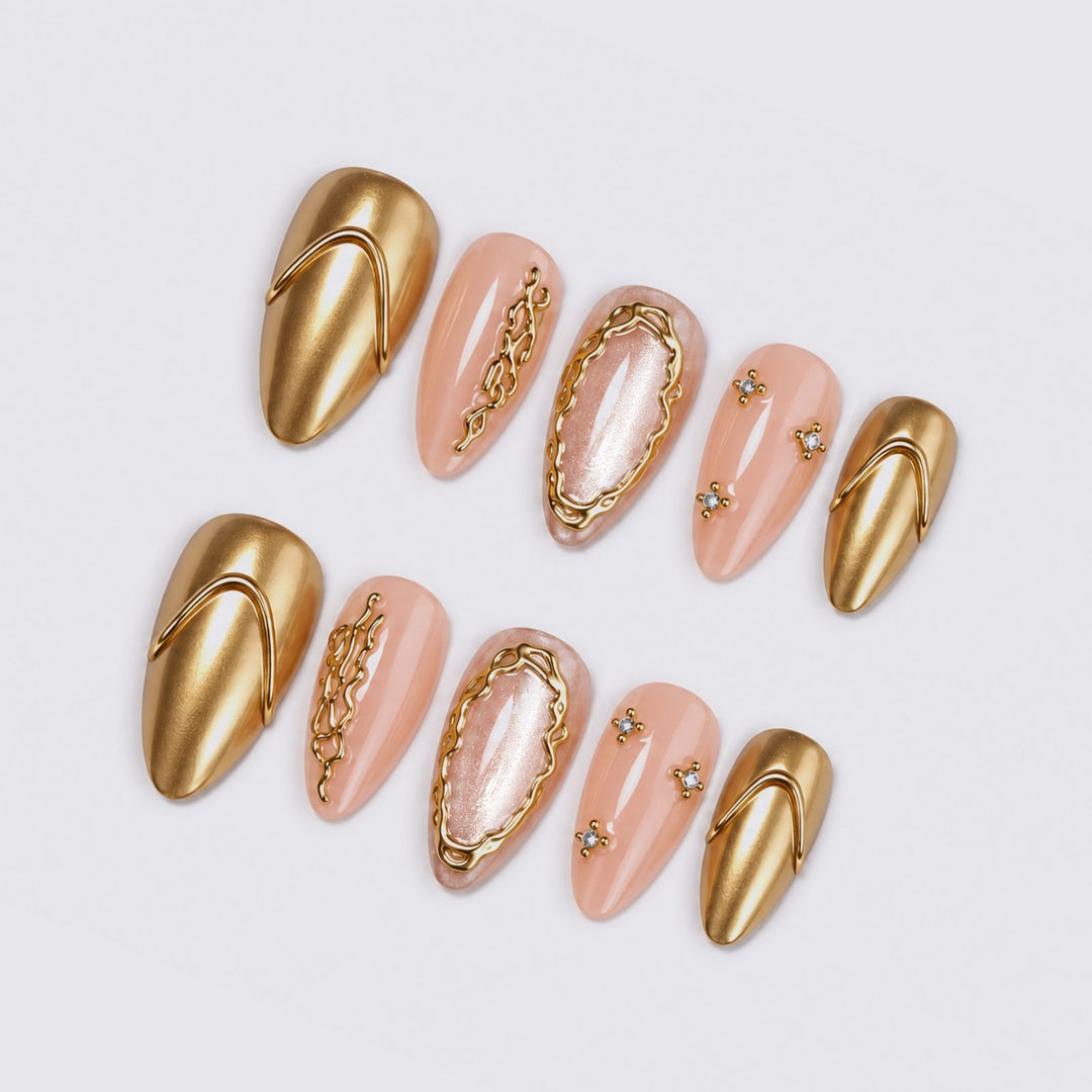 Elegant Design Kunstnagelset Karnz