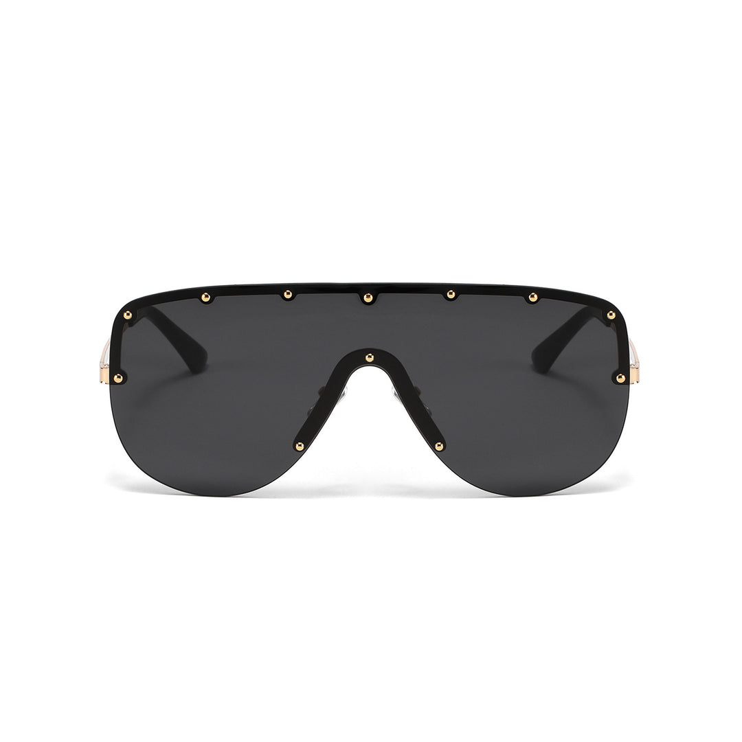 Damen futuristische oversized Sonnenbrille Karnz