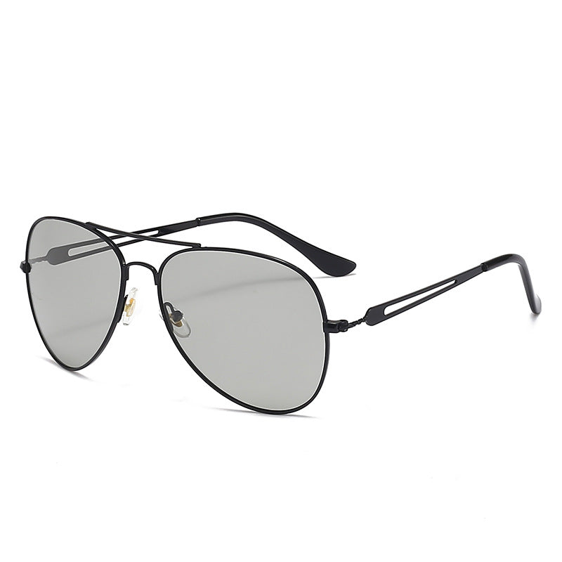 Herren elegante Aviator Sonnenbrille Karnz