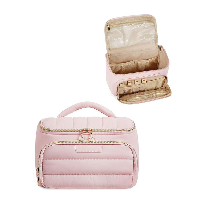 Kosmetik-Organizer Tasche mit Separaten Fächern und Kosmetischem Fach Karnz