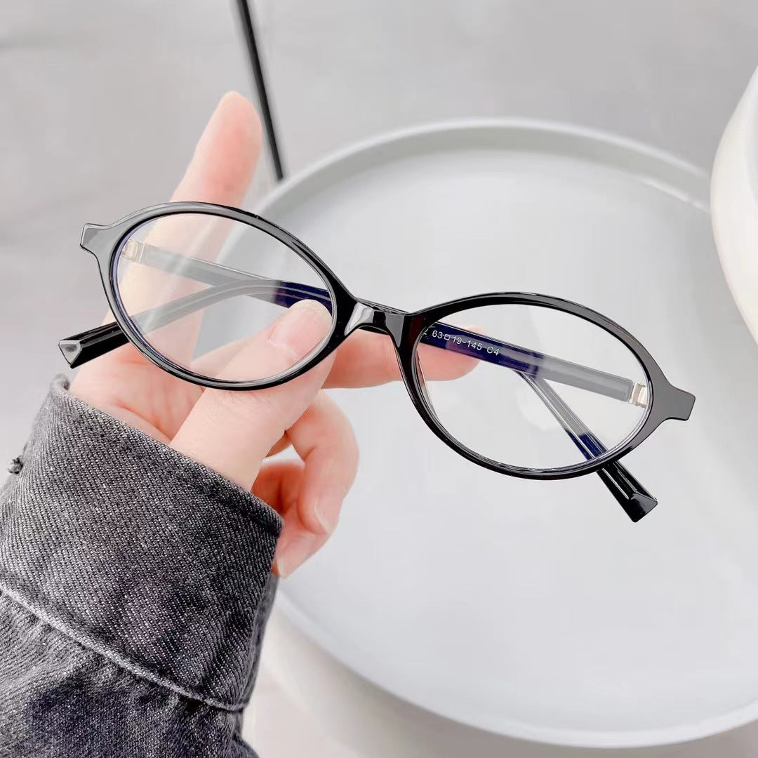 Damen elegante Katzenaugenbrille Karnz