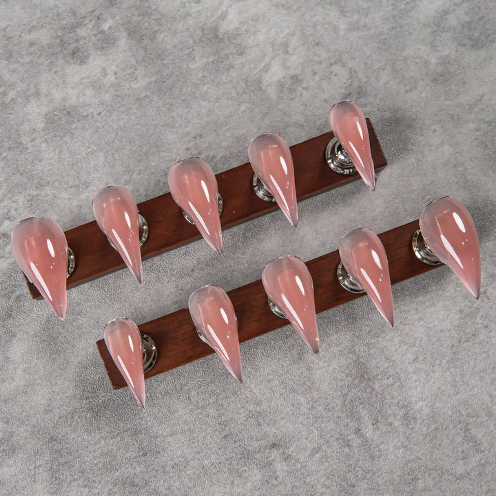 Premium Stiletto Press-On Nägel mit glänzender Oberfläche