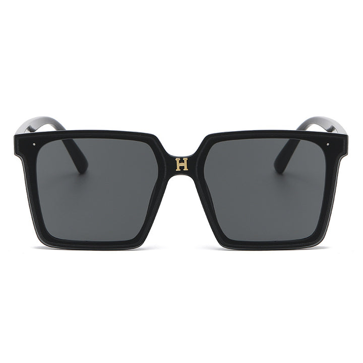 Damen quadratische Sonnenbrille mit elegantem Verlauf Karnz