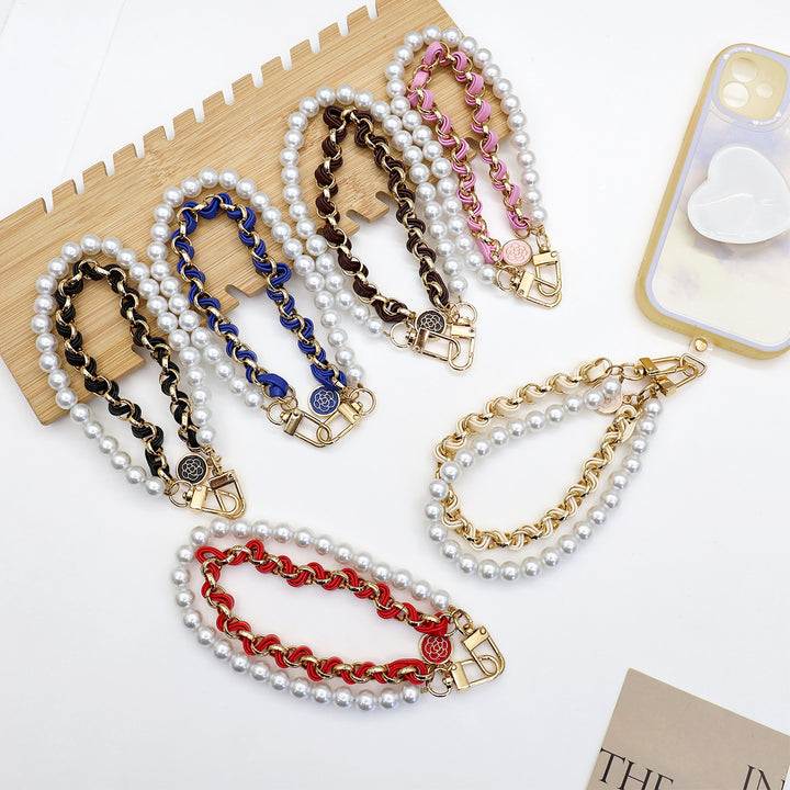 Chic Perlenkette Brillenhalter Karnz