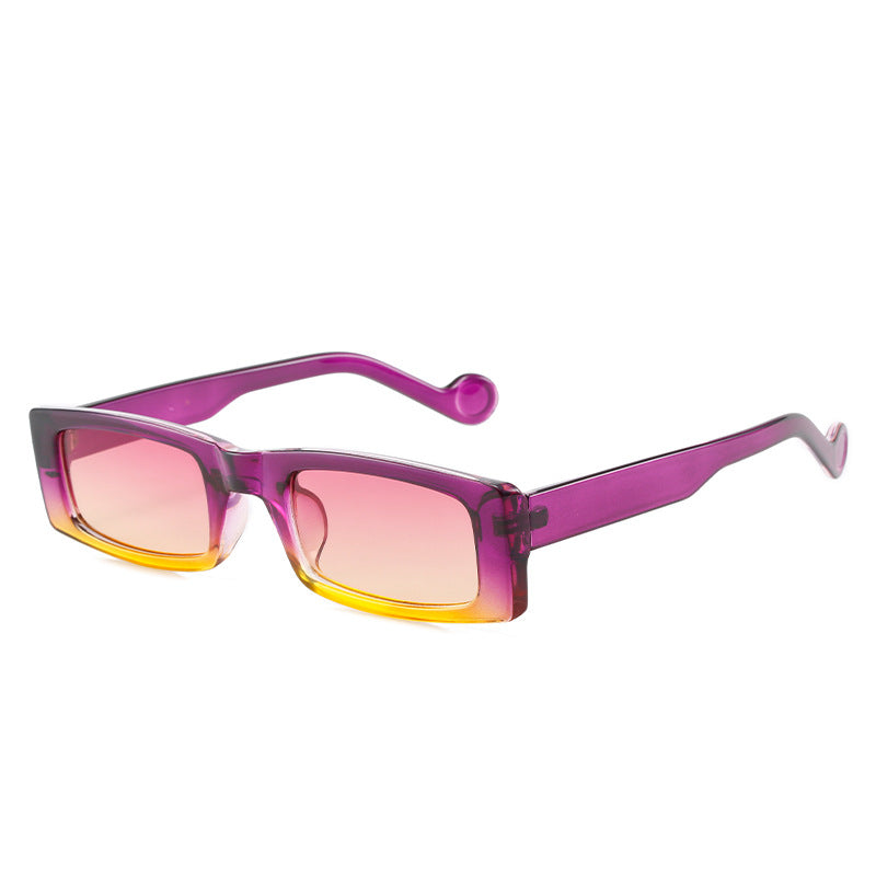 Damen trendige quadratische Sonnenbrille Karnz