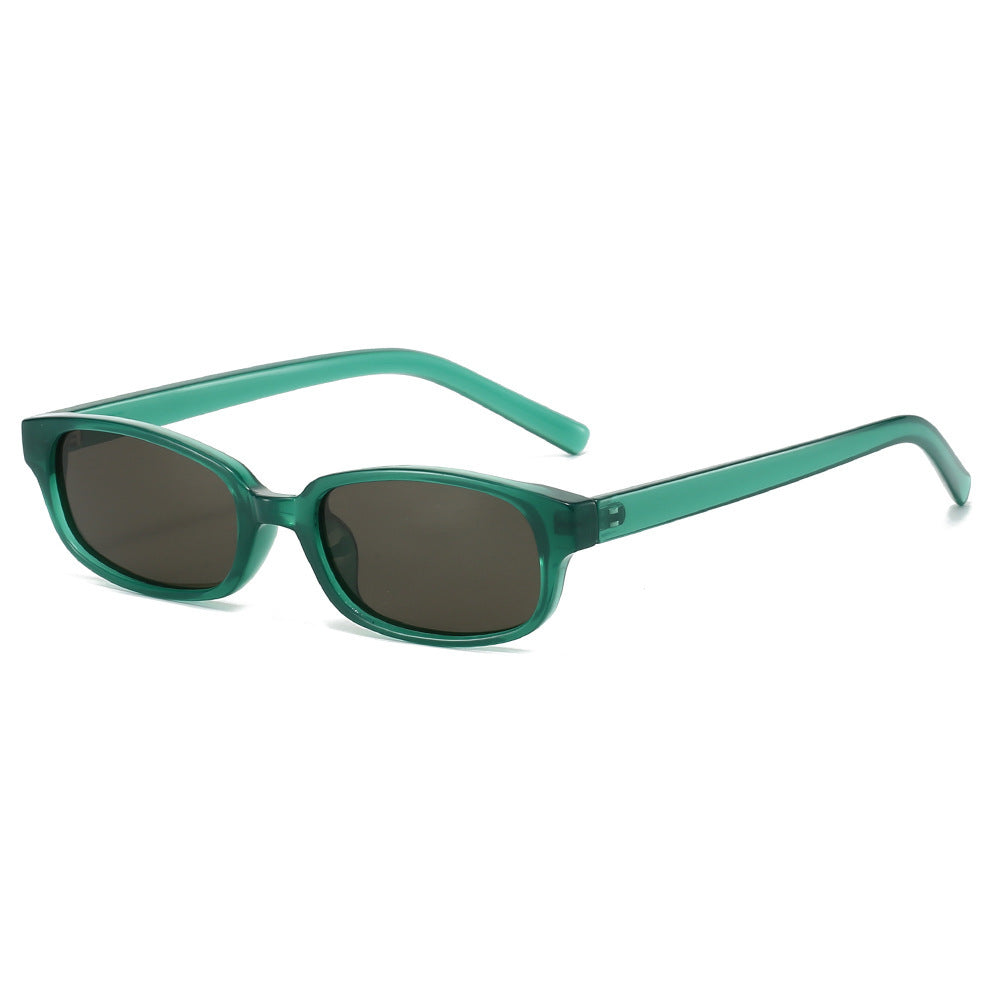 Retro-inspirierte rechteckige Sonnenbrille Karnz