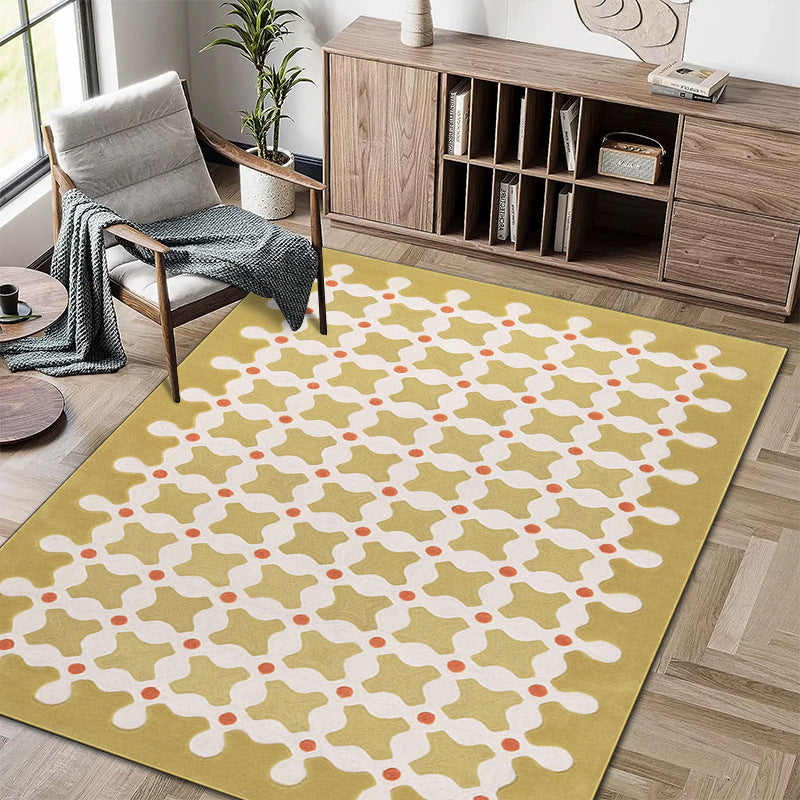 Geometrisch gemusterter Teppich