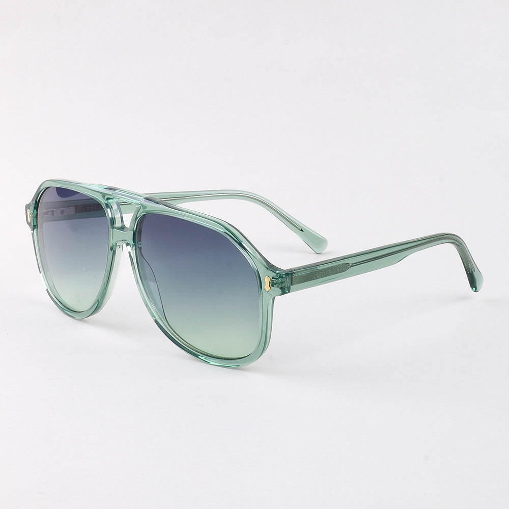 Damen moderne Sonnenbrille mit innovativem Rahmen Karnz