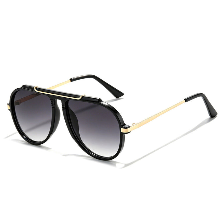 Stylische Gradient Shield Sonnenbrille Karnz