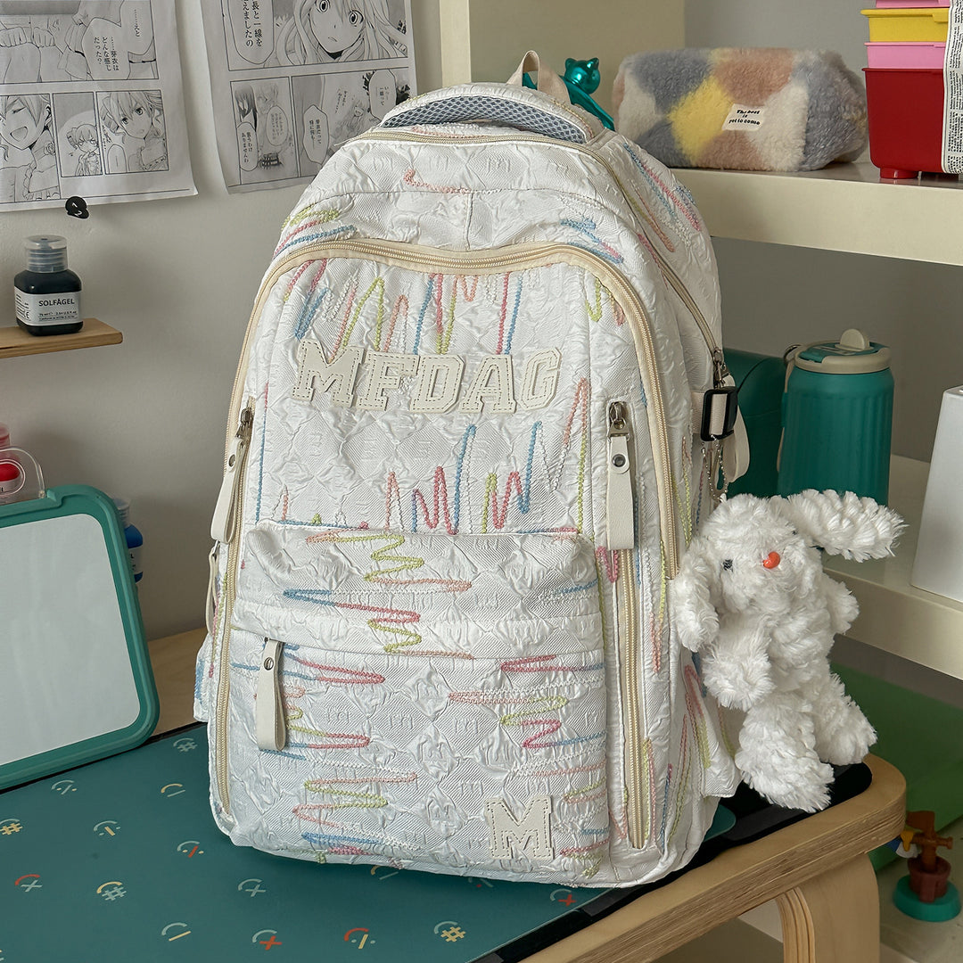 Dekorativer Grafik-Rucksack Karnz