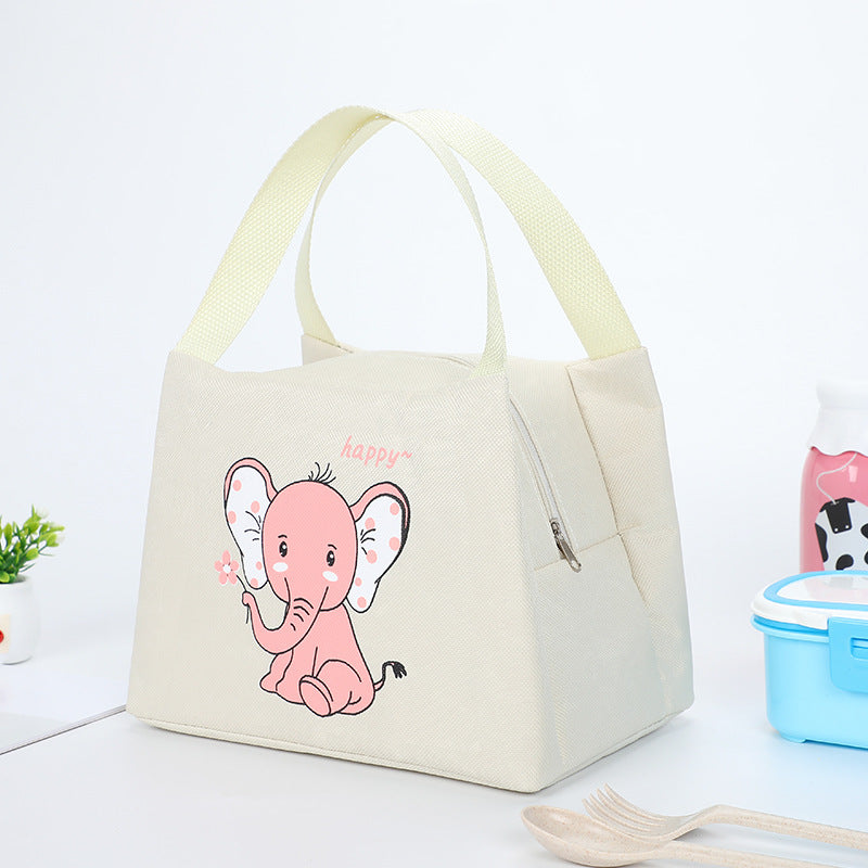 Süße Bärenprint isolierte Lunch-Tasche Karnz