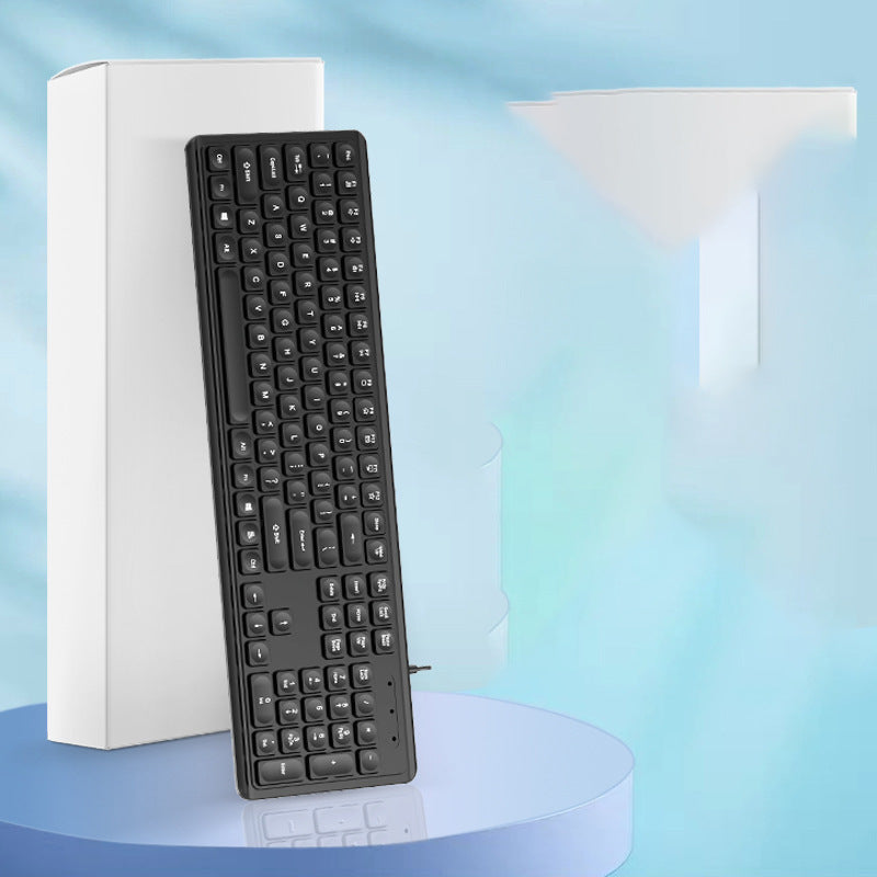 Kabelgebundene Minimalistische Multimedia-Tastatur Karnz