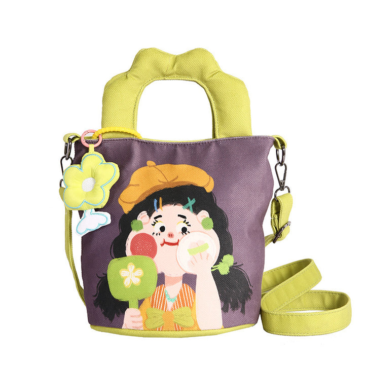 Plüsch-Handtasche Im Frechen Kindermotiv Karnz