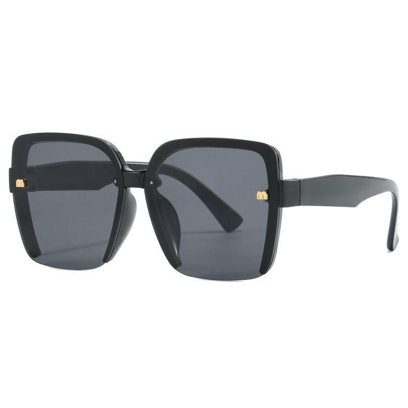 Damen oversized Sonnenbrille mit stilvollem, modernem Rahmen Karnz