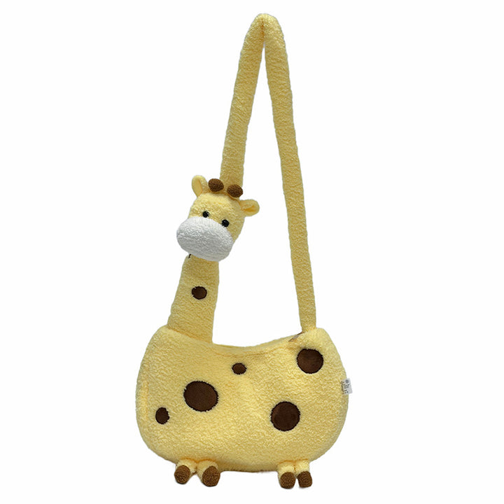 Plüsch Umhängetasche Im Giraffen-Design Karnz
