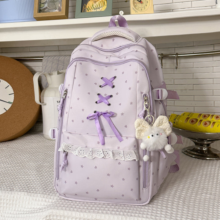 Dekorativer Sternmuster-Rucksack Karnz 1791205780
