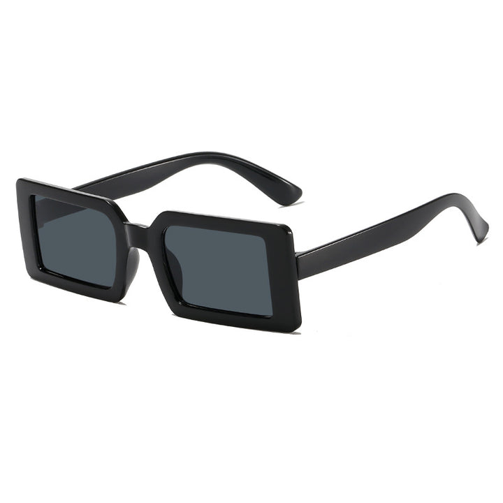 Schlank moderne quadratische Rahmen-Sonnenbrille Karnz