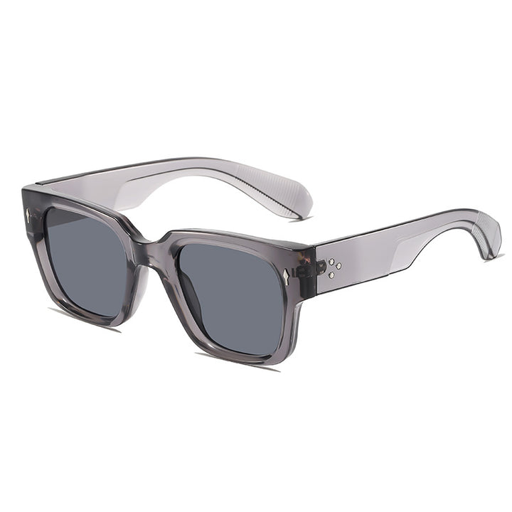 Bold Chunky Vintage Square Sonnenbrille Karnz