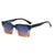 Damen modische Sonnenbrille im modernen Quadratdesign Karnz