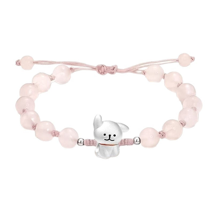 Verstellbares süßes Hund Charm Armband Karnz